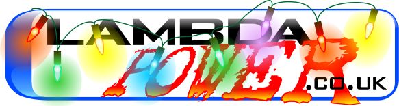 Lambdapower Logo in a Christmas Holiday Style